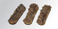 Ruins 25 mm / 65 mm round bases (3) - Gap Games