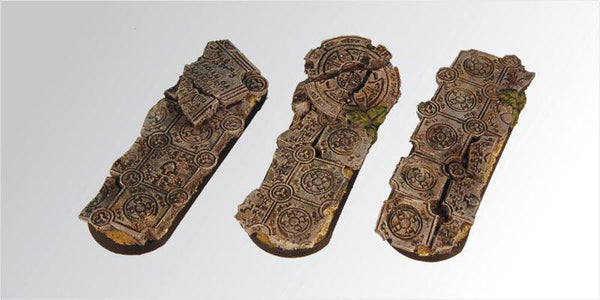 Ruins 25 mm / 65 mm round bases (3) - Gap Games