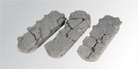 Ruins 25 mm / 65 mm round bases (3) - Gap Games