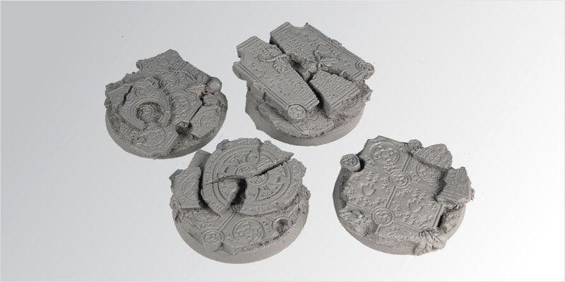 Ruins 40 mm round bases (2) - Gap Games
