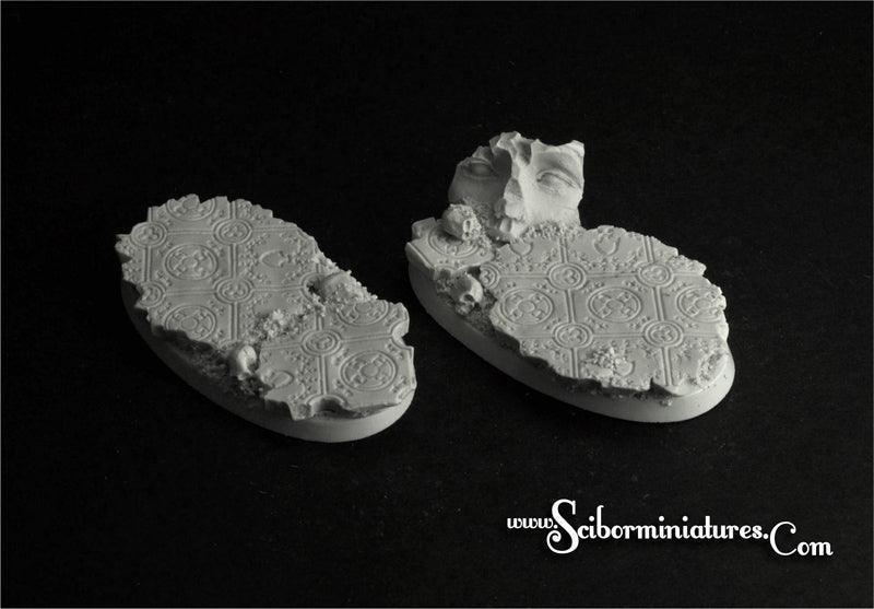2-Pack 60mm Round Bases By Games Workshop – Perfect For Warhammer Miniatures