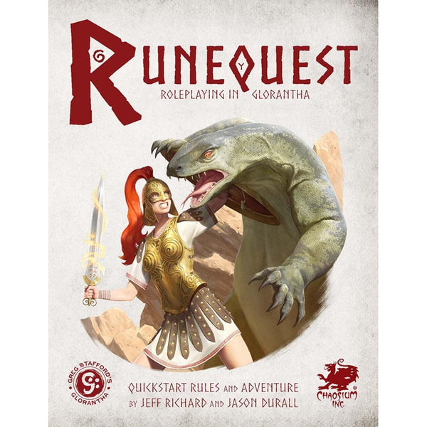 RuneQuest - Roleplaying in Glorantha Quickstart - Gap Games