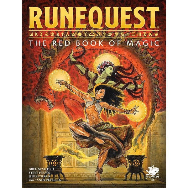 RuneQuest - The Red Book Of Magic - Hardcover - Gap Games