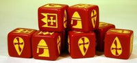 Saga - Norman / Breton / Franks / Byzantine Dice (8) - Gap Games