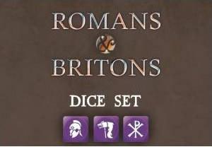 Saga - Roman/Briton Dice (8) - Gap Games