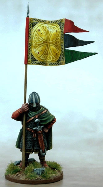 Saga - War Banners - Anglo Danish War Banner & Bearer - Gap Games