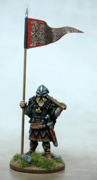 Saga - War Banners - Viking War Banner & Bearer - Gap Games