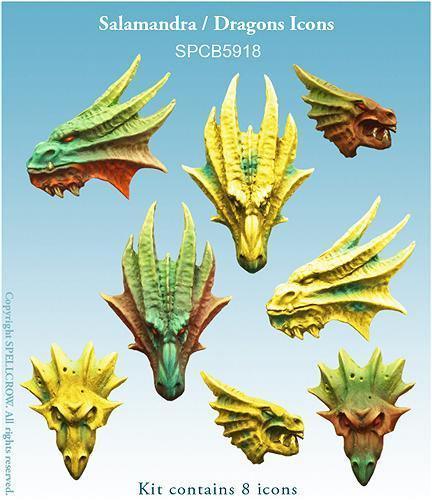 Salamandra Heads Icons - Gap Games