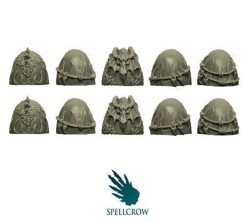 Salamandra Knights Shoulder Pads (ver. 2) - Gap Games