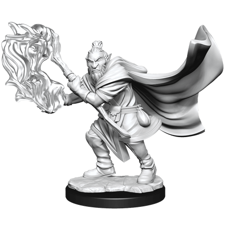 SALE Critical Role Unpainted Miniatures Hobgoblin Wizard and Druid Male - Gap Games