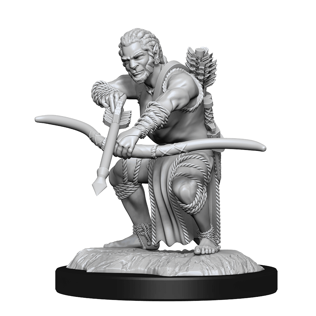 SALE D&D Nolzurs Marvelous Unpainted Miniatures Shifter Wildhunt Ranger - Gap Games