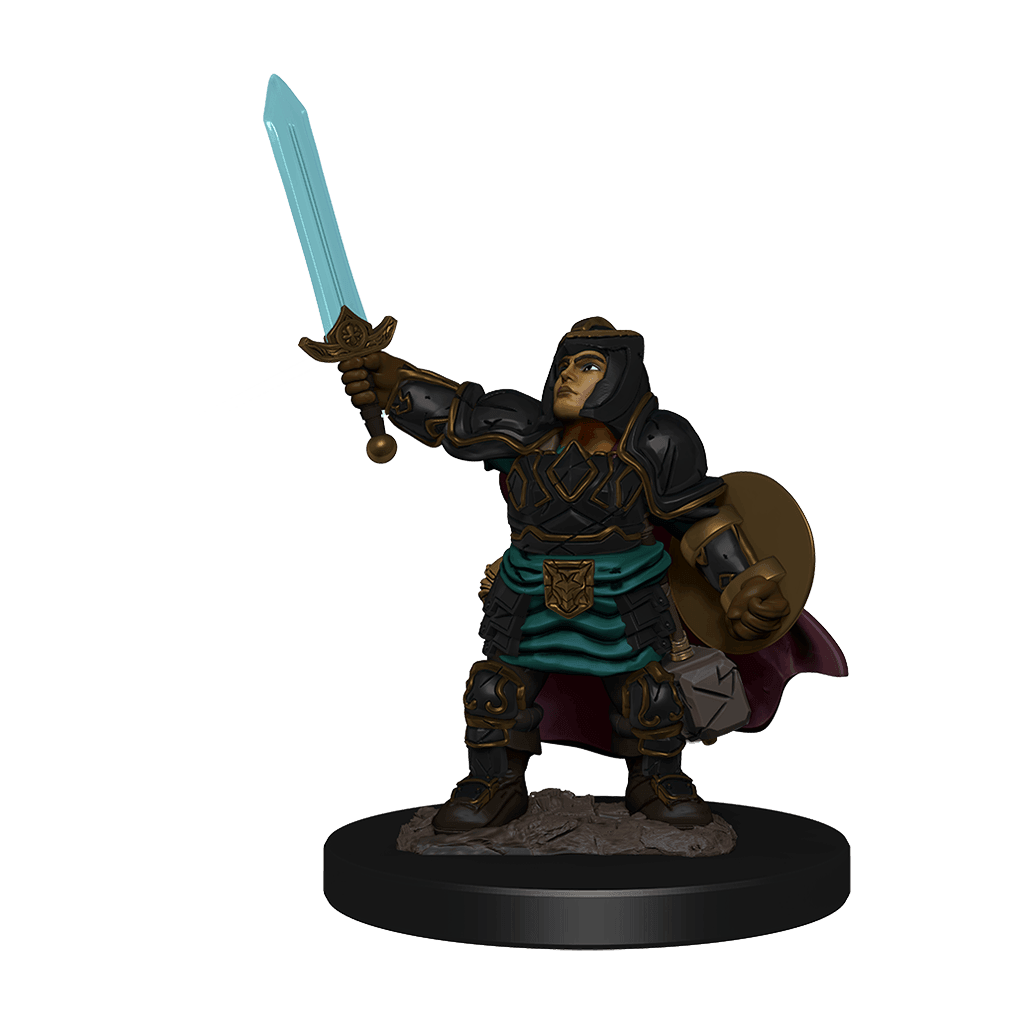 SALE D&D Premium Painted Figures Dwarf Paladin Female - Gap Games