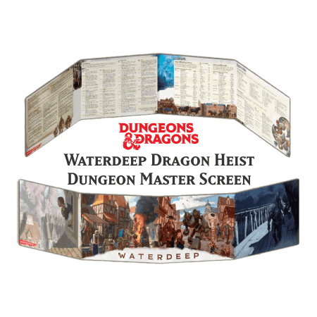 SALE D&D Waterdeep Dragon Heist DM Screen - Gap Games