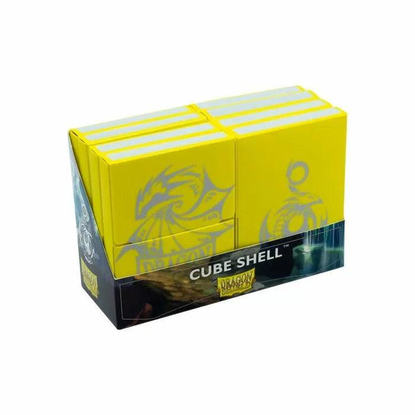 SALE Deck Box - Dragon Shield - Cube Shell - Yellow - Gap Games