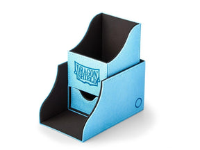 SALE Deck Box - Dragon Shield - Nest Plus - Light Blue/Black - Gap Games