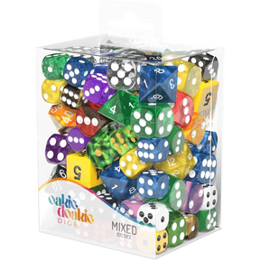 SALE Oakie Doakie Dice Mixed Set Retail Pack (100) loose dice - Gap Games