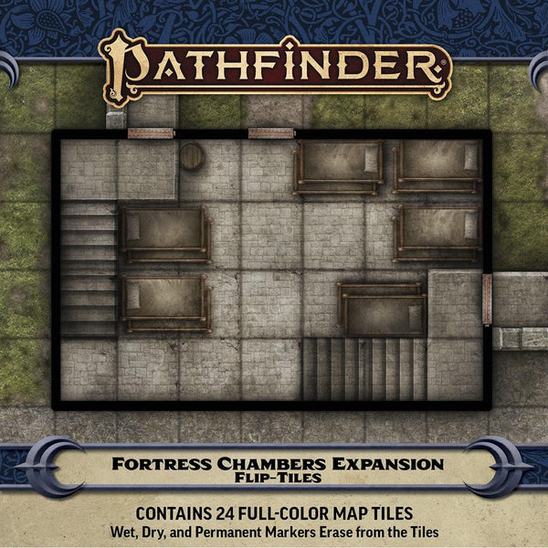 SALE Pathfinder Accessories: Flip Tiles Fortress Chambers Expansion - Gap Games