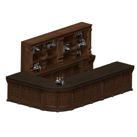 SALE Pathfinder Battles The Rusty Dragon Inn Case Incentive: Tavern Bar - Gap Games