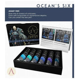 SALE Scale 75 Scalecolor Artist Ocean's Six Paint Set - Gap Games
