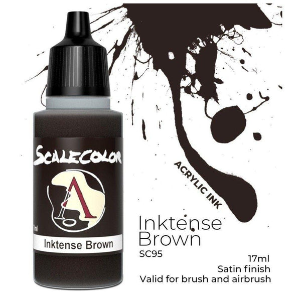 SALE Scale 75 Scalecolor Inktense Brown 17ml - Gap Games