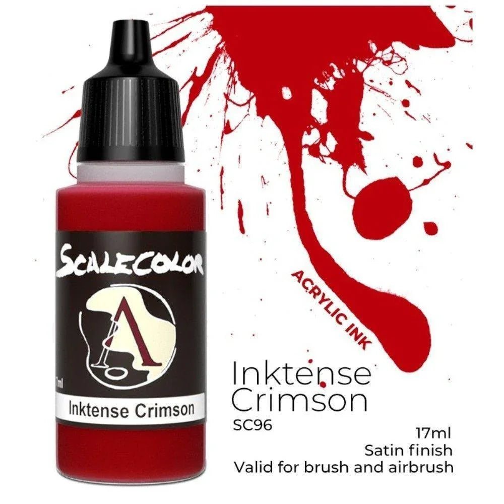 SALE Scale 75 Scalecolor Inktense Crimson 17ml - Gap Games