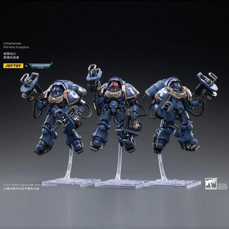Space Marine Miniatures: 1/18 Scale Ultramarines Primaris Inceptors - Gap Games