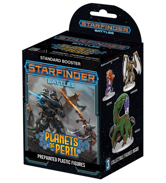 SALE Starfinder Battles Planets of Peril 8 ct. Brick - Gap Games