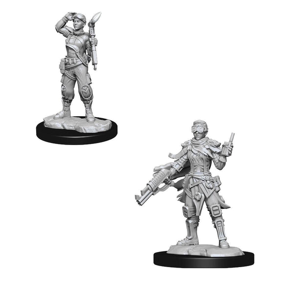 SALE Starfinder Deep Cuts Unpainted Miniatures Human Mechanic - Gap Games