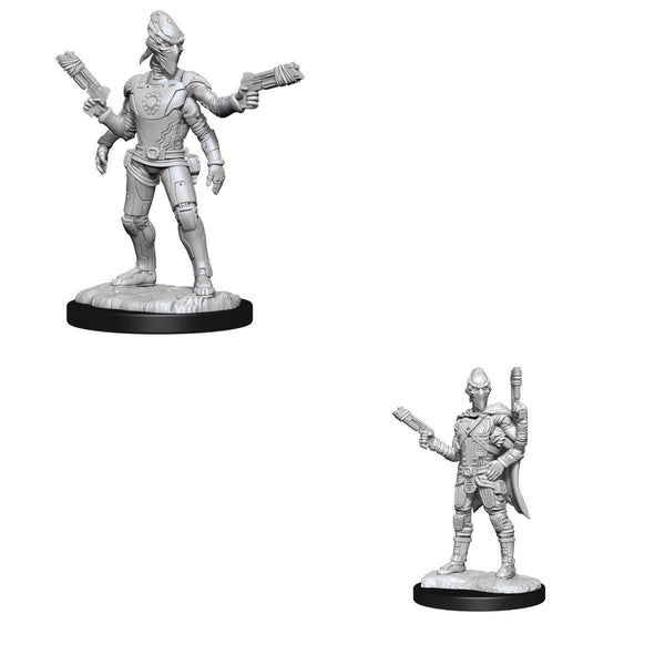SALE Starfinder Deep Cuts Unpainted Miniatures Kasatha Operative - Gap Games