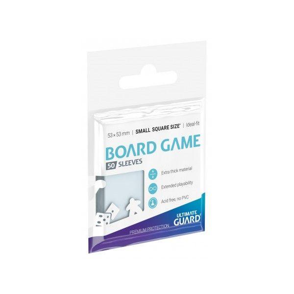 SALE Ultimate Guard Premium Soft Sleeves for Board Game Cards Small Square (50) - Gap Games