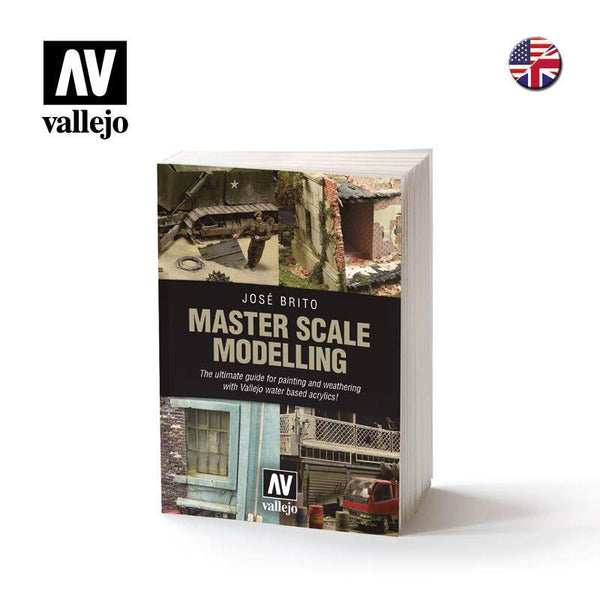 SALE Vallejo Book: Master Scale Modelling by José Brito - Gap Games