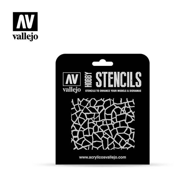 SALE Vallejo Stencils - Camouflages - Giraffe Camo WWII - Gap Games
