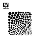 SALE Vallejo Stencils - Sci-Fi & Fantasy - Circle Textures - Gap Games