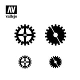 SALE Vallejo Stencils - Sci-Fi & Fantasy - Gear Markings - Gap Games