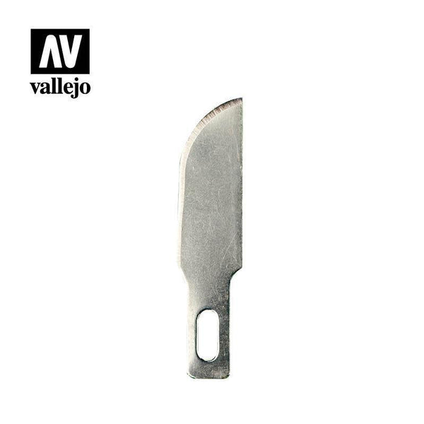 SALE Vallejo T06002 Tools #10 General Purpose Curved blades (5) - for no.1 handle - Gap Games