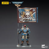 Warhammer Collectibles: 1/18 Scale Astra Militarum 55th Kappic Eagles Banner Bearer - Gap Games