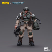 Warhammer Collectibles: 1/18 Scale Astra Militarum Cadian Command Squad Veteran Sergeant with P Fist - Pre-Order - Gap Games