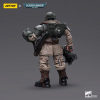 Warhammer Collectibles: 1/18 Scale Astra Militarum Cadian Command Squad Veteran Sergeant with P Fist - Pre-Order - Gap Games