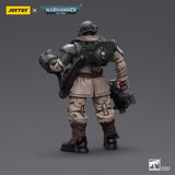 Warhammer Collectibles: 1/18 Scale Astra Militarum Cadian Command Squad Veteran Sergeant with P Fist - Pre-Order - Gap Games