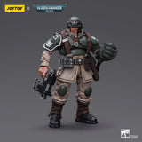 Warhammer Collectibles: 1/18 Scale Astra Militarum Cadian Command Squad Veteran Sergeant with P Fist - Pre-Order - Gap Games