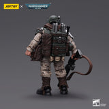 Warhammer Collectibles: 1/18 Scale Astra Militarum Cadian Command Squad Veteran with Medi-pack - Pre-Order - Gap Games