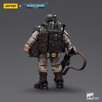 Warhammer Collectibles: 1/18 Scale Astra Militarum Cadian Command Squad Veteran with Medi-pack - Pre-Order - Gap Games