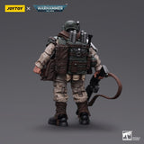 Warhammer Collectibles: 1/18 Scale Astra Militarum Cadian Command Squad Veteran with Medi-pack - Pre-Order - Gap Games