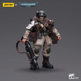 Warhammer Collectibles: 1/18 Scale Astra Militarum Cadian Command Squad Veteran with Medi-pack - Pre-Order - Gap Games