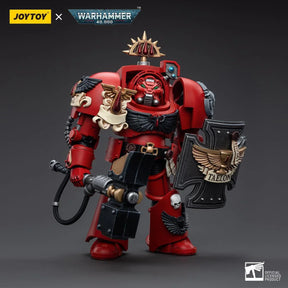 Warhammer Collectibles: 1/18 Scale Blood Angels Assault Terminators Brother Taelon - Gap Games