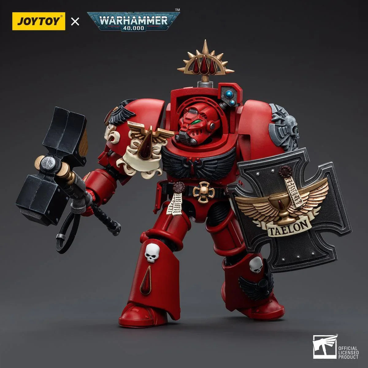 Warhammer Collectibles: 1/18 Scale Blood Angels Assault Terminators Brother Taelon - Gap Games