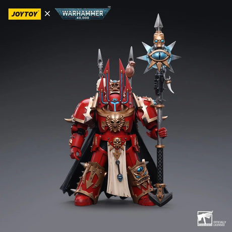 Warhammer Collectibles: 1/18 Scale Chaos Space Marines Sorcerer Lord in Terminator Armour - Pre-Order - Gap Games