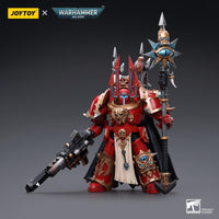 Warhammer Collectibles: 1/18 Scale Chaos Space Marines Sorcerer Lord in Terminator Armour - Pre-Order - Gap Games
