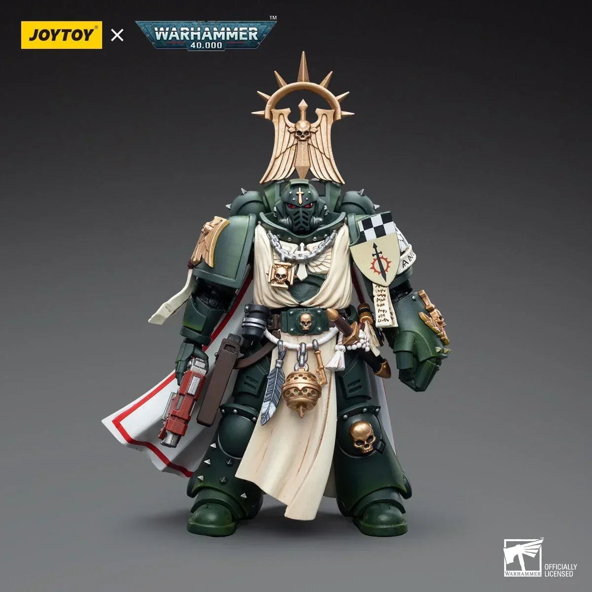 Warhammer Collectibles: 1/18 Scale Dark Angels Master with Power Fist - Pre-Order - Gap Games