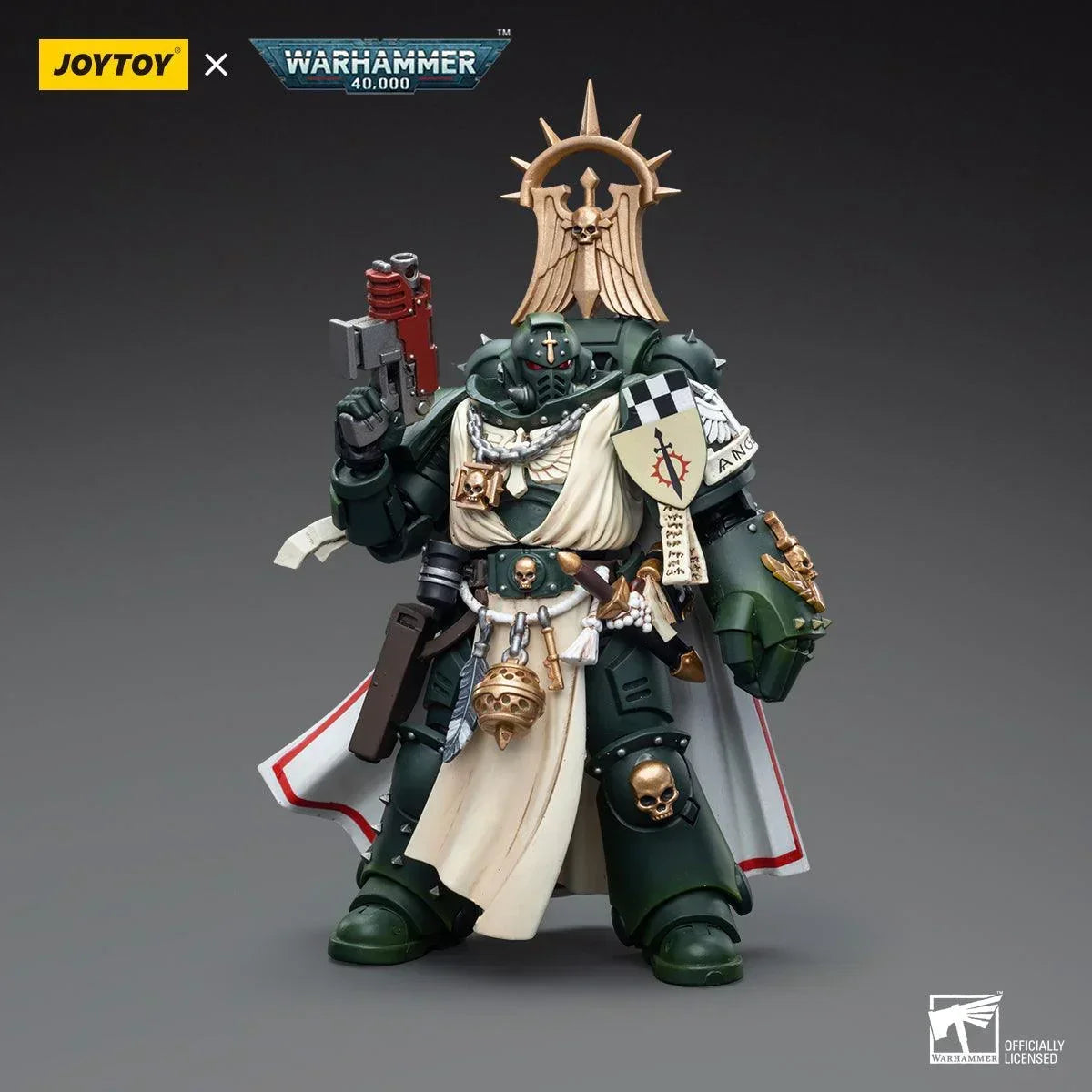 Warhammer Collectibles: 1/18 Scale Dark Angels Master with Power Fist - Pre-Order - Gap Games